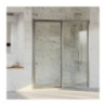 Mampara Ducha Frontal fija + corredera a medida CARES